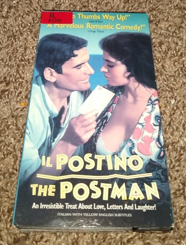 Postino the postman vhs - postino,
