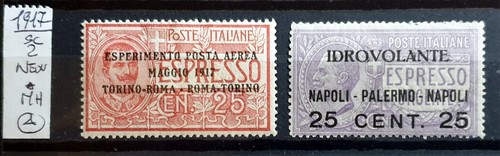 Italy regno 1917 aerea - regno, p.