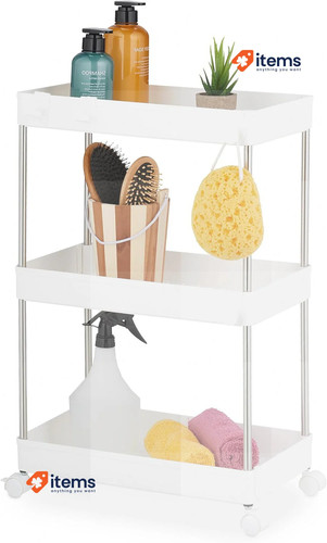 Relaxdays carrello niche - carrello, niche,