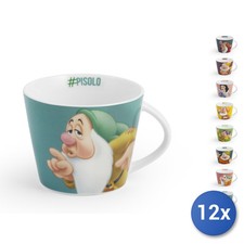 12x Tazze Tè Disney Sette