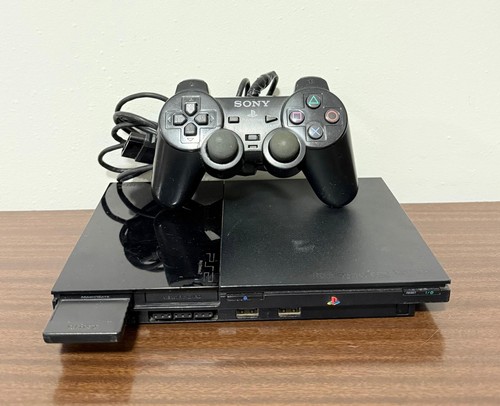 Sony ps2 slim lucida nera - lucida,