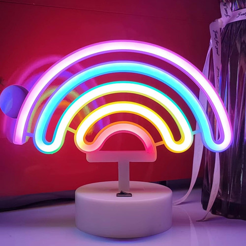 Insegne neon con base - neon,