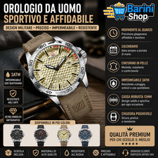 Orologio uomo sportivo quarzo