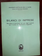 Bilanci di imprese (x corso