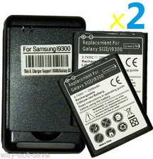 2 X replacement battery and
