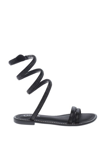 Onyx sandalo con - sandalo, cinturino
