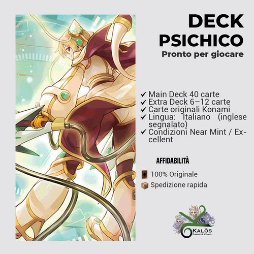 Yugioh mazzo deck psichico - yugioh!, da