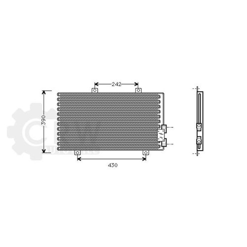 Condensatore climatizzatore - condensatore,