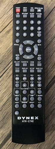 Dynex htr 274e telecomando - dynex, htr-274e