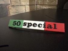 Targhetta Posteriore  Vespa 50 Special