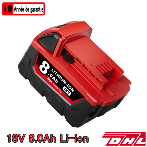 Batterie ion 18v - 18v, 8000mah