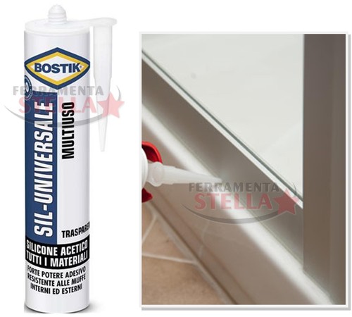 Silicone acetico universale - silicone,