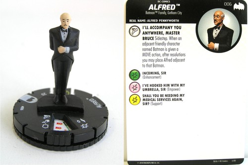 Heroclix 006 alfred - heroclix,