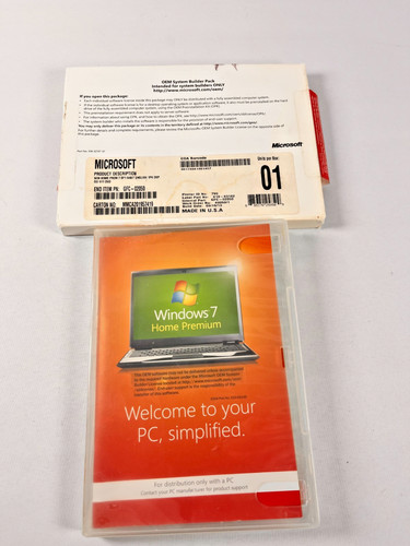 Microsoft windows home - 7,