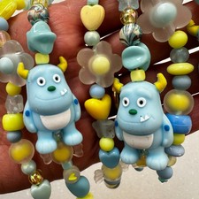 Sulley 3D charm - ciondoli borsa o portachiavi realizzati a mano - monster