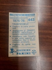 FIGURINA PANINI CALCIATORI