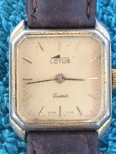 Vintage Lotus Quartz 3012 Watch MONTRE SUISSE swiss Made