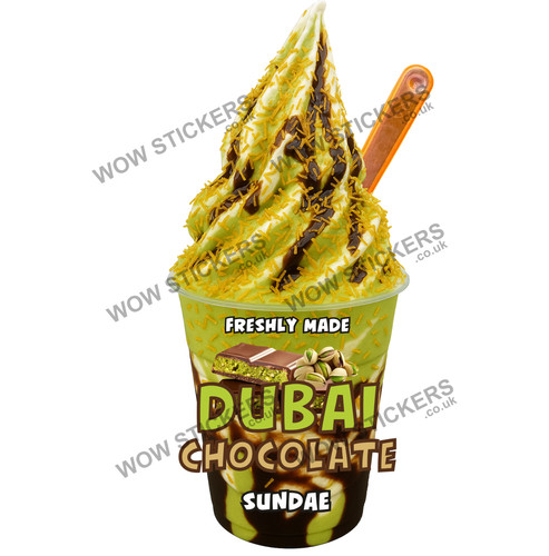Adesivo furgone gelato - , dubai
