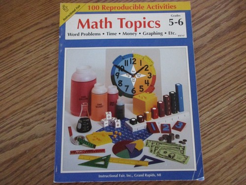 Math topics grades - math, 5-6