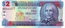 Barbados 2000 Banconota Nove