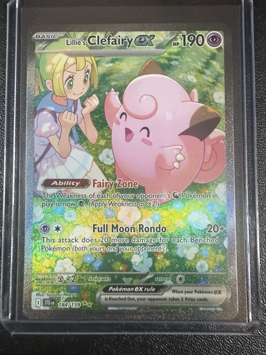 Lillie clefairy 184 - clefairy, 184/159