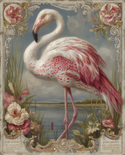 Stampa artistica palude