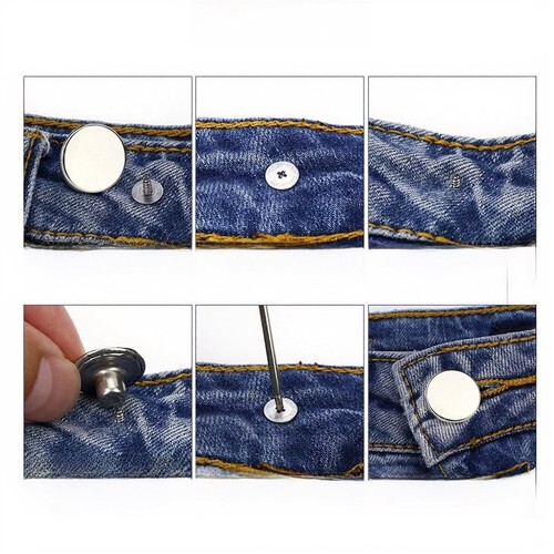 Kit riparazione bottoni jeans