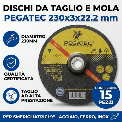 Dischi taglio mola 230 x - da,