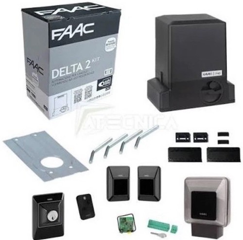 Kit cancello scorrevole faac - kit,