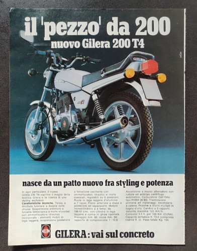 Advertising pubblicita gilera - pubblicita',