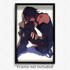 Anime Art Poster - Man Feeling