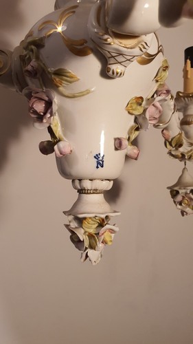 Lampadario capodimonte di - lampadario,