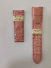 CINTURINO OROLOGIO PELLE ROSA