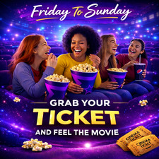 4 x Biglietto Cineworld Cinema