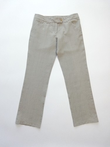 Pantaloni donna lino dritti