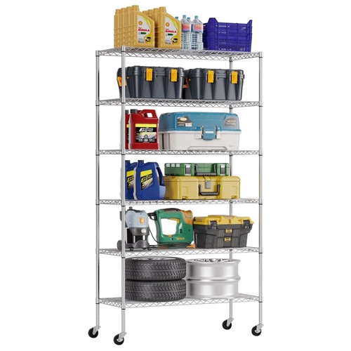 Carrello mensola filo cromato