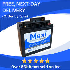 Maxi Power Batteria da golf 12v x 20Ah con attacco a T-BAR - Powakaddy Hillbilly