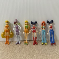 Lotto 6 figurine vintage Winx