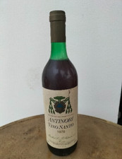 Vin Santo Antinori Anno 1978 per Collezionismo Vino Liquoroso
