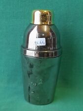 RARO SHAKER AGITATORE DESIGNER LARAS INOX GOLD PLATED ANNI '70 VINTAGE. BL64