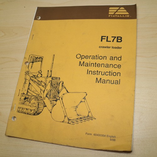Fiat allis fl7b caricatore - allis,