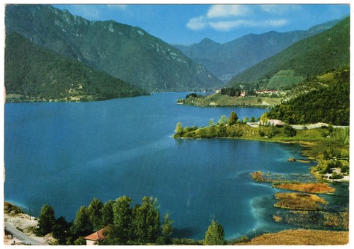 Lago ledro veduta - di,