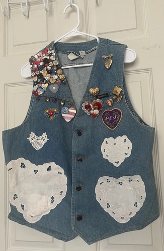 Gilet denim vintage branders - denim,