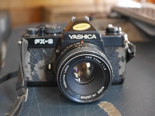 Yashica fotocamera - fx-3,
