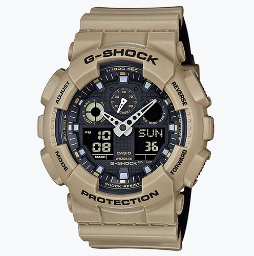 Casio shock ga100l - casio, g-shock