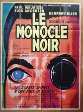 MONOCLE NOIR affiche cinema