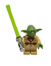 Lego Star Wars minifigure Yoda