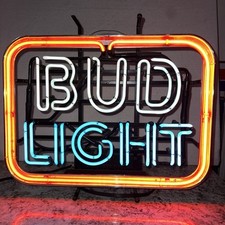 Insegna Neon Birra Bud Light