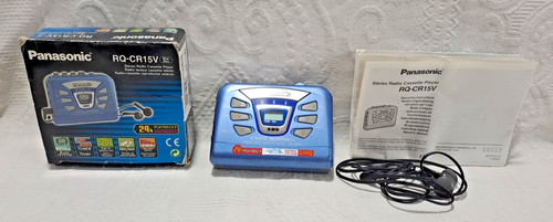 Panasonic cr15v walkman - panasonic, rq-cr15v