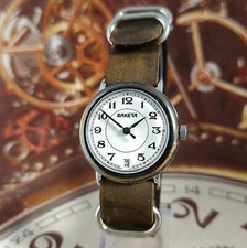 Orologio URSS RAKETA 2614.HA quadrante bianco rarissimo orologio da polso sovietico vintage